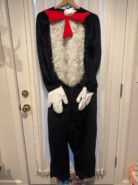 Dr. Seuss Cat in the Hat Black, White & Red Jumpsuit